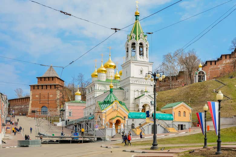 Calles del oeste de Nizhni Nóvgorod